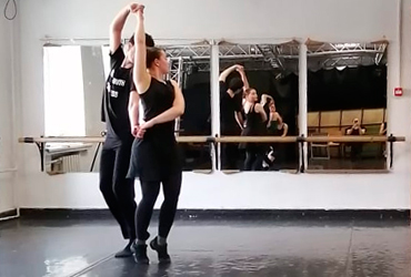 <nobr>Мастер-класс</nobr> «Кантри — американский танец» для студентов Мастерской Валерия Гаркалина